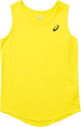 asics アシックス SINGLET イエロー 140 XT2034 4 | スポーツ用品 スポーツ グッズ ツール アクセサリー 雑貨 小物 使いやすい 陸上 衣類 レディース 女性用 140 ウエア シャツ ランニング トップス 機能 素材 黄 イエロー