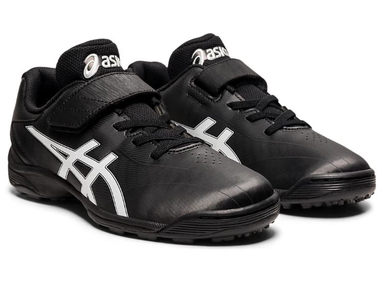 asics アシックス STAR SHINE TR 2 ブラック/ホワイト 19cm 1124A009 2 | スポーツ 運動 靴 くつ シューズ 子供靴 子ども 子供 キッズ ジュニア 野球 ベースボール 試合 練習 ポイントスパイク 安定感 スパイクシューズ クッション性 人工皮革 履き心地 機能性 19 2