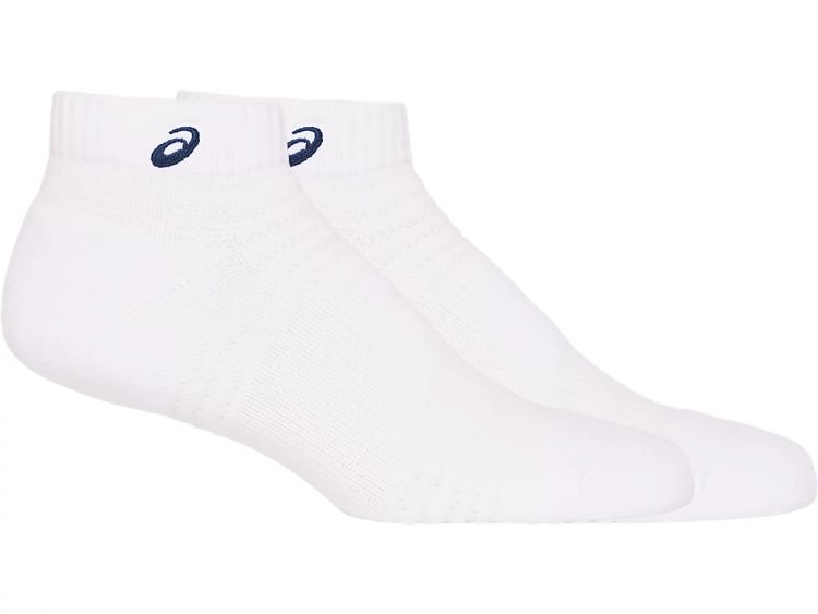 asics アシックス SOCKS10 ブリリアントホワイトXネイビー L 3033B869 101 | スポーツ 運動 ファッション小物 衣類 衣料品 靴下 くつ下 ソックス 男性 メンズ 女性 レディース 男女共用 トレーニング 速乾性 マルチ 万能 履き心地 快適 機能性 練習 部活 デイリー L