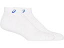 asics アシックス SOCKS10 ブリリアントホワイトXアシックスブルー L 3033B869 102 | スポーツ 運動 ファッション小物 衣類 衣料品 靴下 くつ下 ソックス 男性 メンズ 女性 レディース 男女共用 トレーニング 速乾性 マルチ 万能 履き心地 快適 機能性 練習 部活 デイリー L(4)