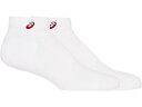 asics アシックス SOCKS10 ブリリアントホワイトXクラシックレッド XS 3033B869 103 | スポーツ 運動 ファッション小物 衣類 衣料...
