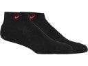 asics アシックス Junior SOCKS10 パフォーマンスブラックXクラシックレッド 2XS 3034A091 1 | スポーツ 運動 ファッション小...