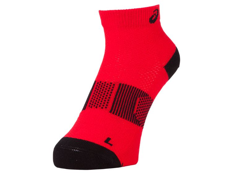 asics アシックス RACING SOCKS クラシックレッドXパフォーマンスブラック L 3093A158 600 | スポーツ 運動 ファッション小物 衣類 衣料品 ウエア ウェア 靴下 くつ下 ソックス 男性 メンズ 女性 レディース 陸上 ランニング フィット感 通気性 メッシュ 機能性 デイリー L