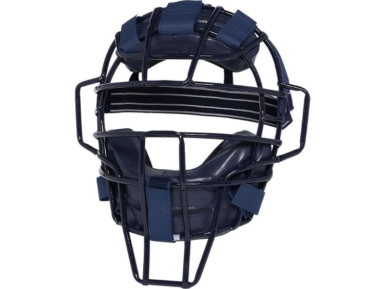 asics アシックス GOLDSTAGE BASEBALL MASK ネイビー OS 3121B240 410 | スポーツ 運動 雑貨 ツール アクセサリー グッズ 男性 メンズ 野球 ベースボール 野球用品 バット 高校野球対応 ギア キャッチャー 硬式用 トレーニング アクセサリー 練習 部活 デイリー OS