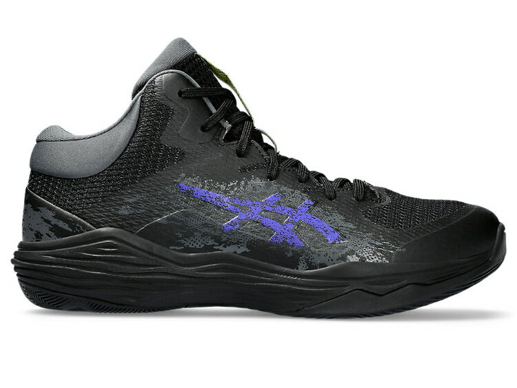 asics アシックス NOVA FLOW 2 ブラック/ブルー 25.5cm 1063A071 1 | スポーツウェア スポーツ 靴 シューズ 男性 メンズ 女性 レディース 男女兼用 ユニセックス バスケットボール フィット感 メッシュ 人工皮革 コンフォートモデル 補強 練習 機能性 25.5