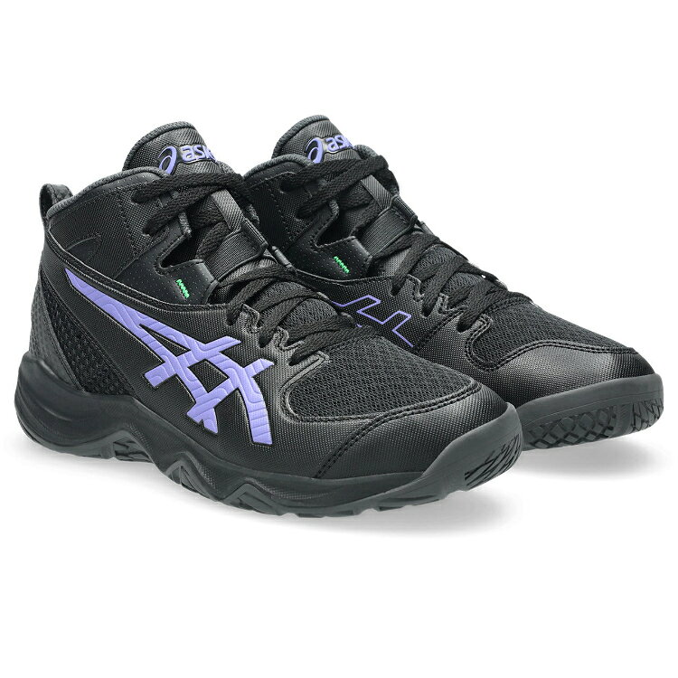 asics アシックス DUNKSHOT MB 10 BLACK/AMETHYST 23 1064A019 2 | スポーツ 靴 く...
