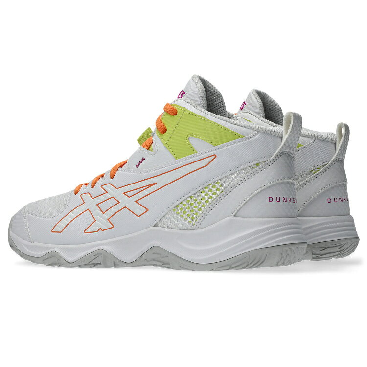 asics アシックス DUNKSHOT MB 10 WHITE/SUN PEACH 22.5 1064A019 103 | スポーツ ...
