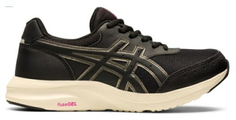 WELLNESS WALKER アシックス商事 GEL-FUNWALKER W054 ブラック 25 1292A054 1 | asics アシックス スニーカー シューズ 靴 ウォーキングシューズ ゲルファンウォーカー 軽量 クッション性 散歩 仕事 ファッション シンプル デザイン ブラック レディース