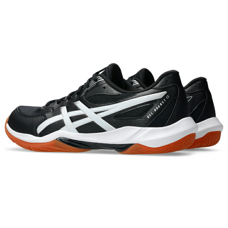 asics アシックス GEL-ROCKET 12 BLACK/WHITE 25 1073A081 1 | 靴 くつ シューズ ...