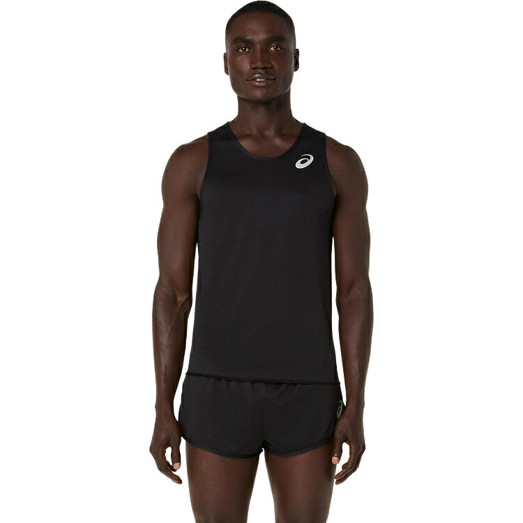 asics アシックス メンズランニングシャツ パフォーマンスブラック XL 2091A845 1 ...