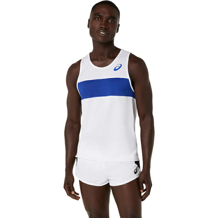 asics アシックス メンズランニングシャツ ブリリアントホワイト S 2091A846 100 |...