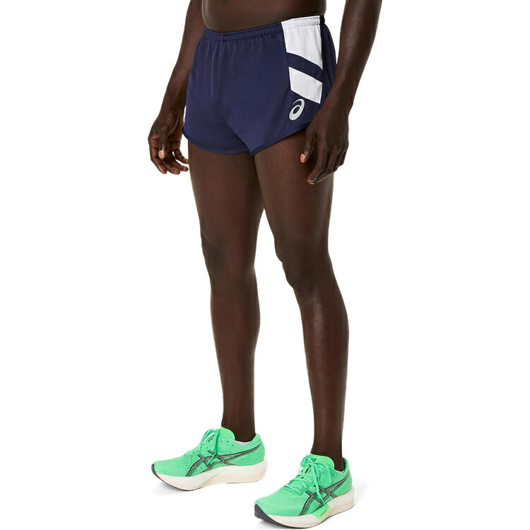 asics アシックス メンズランニングパンツ ネイビー L 2091A849 400 | スポーツ用...