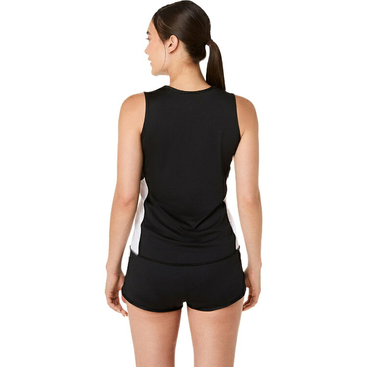 asics アシックス ウィメンズランニングシャツ パフォーマンスブラック 2XL 2092A5...