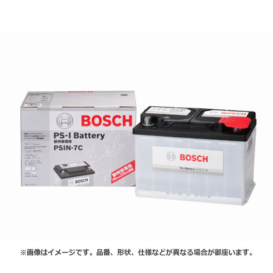 BOSCH ボッシュ PS-I Battery PS-I バッテリー PSIN-1A | ロングライフ バッテリー上がり バッテリー交換 始動不良 車 部品 メンテナンス 消耗品