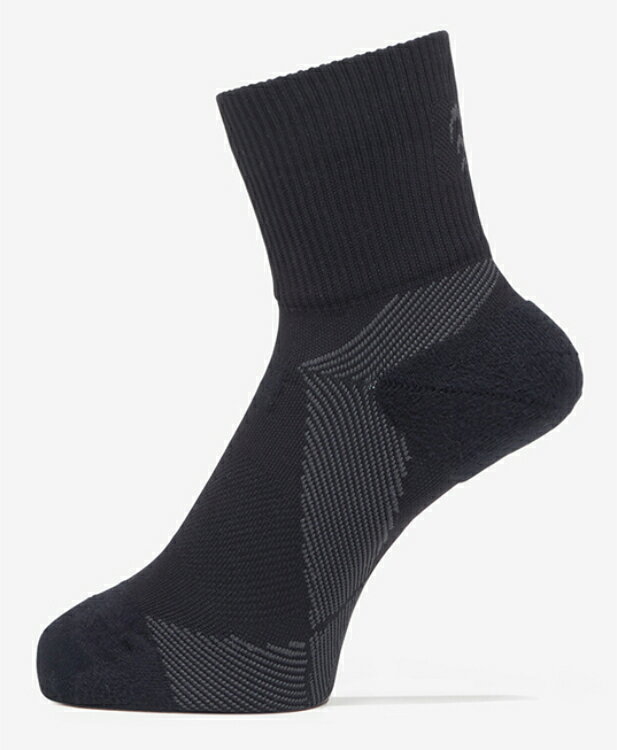 C3fit シースリーフィット A/S QUARTER SOCKS ブラック 4 GC23301 BK | スポーツ用品 スポーツウェア スポーツウエア フィットネス トレーニング 運動 ボディウエア マルチウェア 靴下 ショートソックス ユニセックス ランニング ソックス ショート丈 男女兼用
