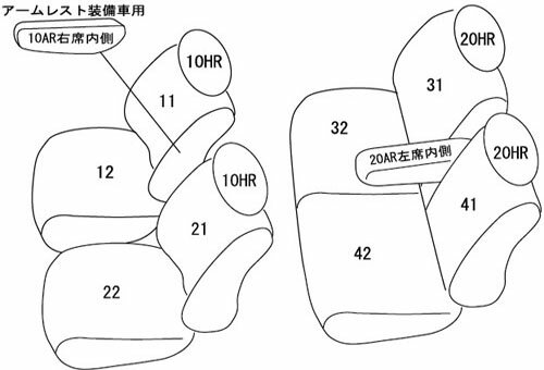 CLAZZIO クラッツィオ カスタムオーダー シートカバー マツダ スクラム DG17V H27(2015)/3〜仕様変更 ES-6034 | 車 シート カバー 保護 カーシート 汚れ 防止 対策 DIY