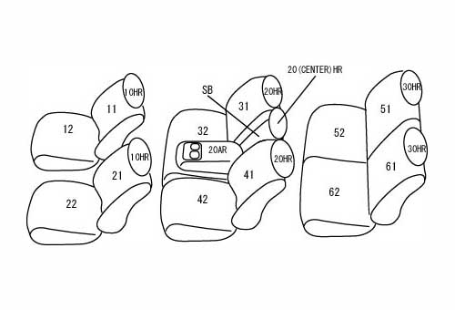 CLAZZIO クラッツィオ プライム シートカバー トヨタ ランクル プラド GRJ150 / TRJ150 / GDJ150 H25(2013)/9〜仕様変更 ET-0252 | 車 シート カバー 保護 カーシート 汚れ 防止 対策 DIY
