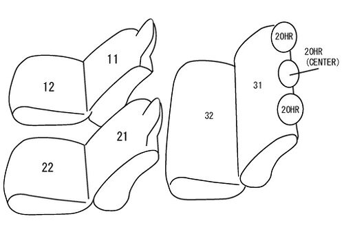 CLAZZIO クラッツィオ カスタムオーダー シートカバー トヨタ ヴィッツ KSP130 H24(2012)/5〜H28(2016)/12 ET-1057 | 車 シート カバー 保護 カーシート 汚れ 防止 対策 DIY