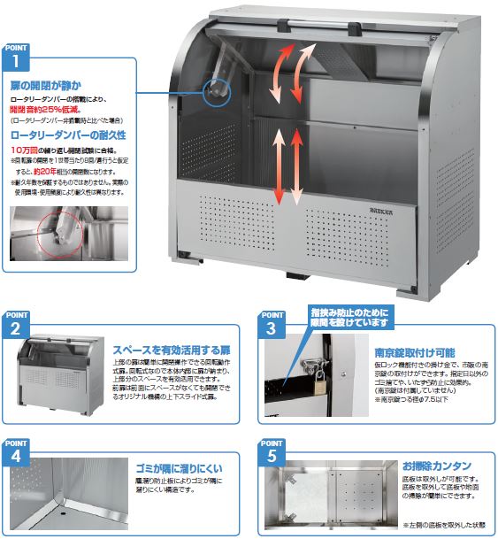 DAIKEN ダイケン ゴミ収集庫 グリーンス...の紹介画像3