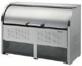 DAIKEN ダイケン ゴミ収集庫 グリーンストッカー CKS-A ステンレス 1000L CKS-1607-A型 | ゴミ箱 ごみ箱 ごみ捨て場 自治体 町内会 アパート マンション 集合住宅 収納庫 ダストボックス ゴミ収集箱 大型 屋外 大容量 物置 ゴミストッカー 新築 新居 ごみ ゴミ収集所 猫 対策