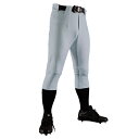 DESCENTE デサント D-COMFIT PANTS(ショートフィット) シルバー XOサイズ DB-1134P SLV | スポーツ スポーツ用品 野球 ベースボール 野球用品 服 衣類 練習着 練習 ウェア パンツ ユニフォーム ズボン ボトムス ショートフィット ストレッチ性 動きやすい シルバー XO(4)