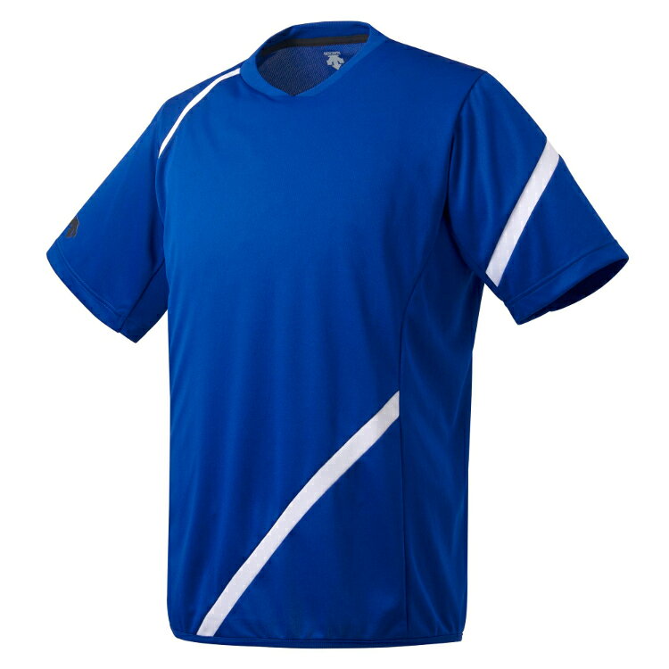 DESCENTE デサント ネオライトシャツ ロイヤルブルー Lサイズ DB-123B ROY | スポーツ スポーツ用品 野球 ベースボール 野球用品 服 衣類 練習着 練習 ウェア トップス シャツ 半袖シャツ ドライトップ チームオーダー マーキング可能 メンズ ブルー 青 L