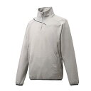 DESCENTE デサント バリアフリース(高校野球対応) Mグレーxブラック XAサイズ DBX-2762B MGRY | スポーツ スポーツ用品 野球 ベースボール ベースボールウェア トレーニングウェア アウター フリース 裏起毛 保湿性 ストレッチ性 はっ水 グレー ブラック XA シンプル(4)