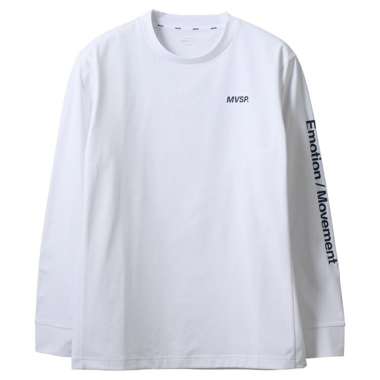 DESCENTE デサント SUNSCREEN スリーブロゴ ロングスリーブシャツ ホワイト XOサイズ DMMVJB56 WH | スポーツ ウエア 服 衣類 機能性 トップス シャツ ロングスリーブ 長袖 生地 ストレッチ性 伸縮性 遮熱 UVカット 紫外線対策 日焼け防止 耐久性 ホワイト 2XL 3L