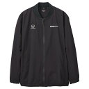 DESCENTE デサント AIRY TRANSFER ボマージャケット ブラック XOサイズ DMMVJC15 BK | スポーツ スポーツウェア ウエア 服 衣類 機能性 アウター 長袖 ロングスリーブ 素材 リブ仕様 ストレッチ性 伸縮性 撥水 刺繍 フィット感 軽量 ブラック 2XL 3L