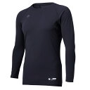 DESCENTE デサント ジュニア丸首長袖アンダーシャツ Dネイビー 150サイズ JSTD-771B DNVY | スポーツ スポーツ用品 野球 ベースボール ベースボールウェア トレーニングウェア ジュニア 丸首 長袖 アンダーシャツ 4WAY ストレッチ 軽量 吸汗 速乾性 ネイビー 150(4)