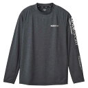 DESCENTE デサント TOUGH ソフトハイゲージ長袖シャツ ブラック杢 L ST4FLT01M BK01 | スポーツ ウエア 服 トップス シャツ ロングスリーブ 長袖Tシャツ 吸汗速乾 遮熱クーリング機能 UVカット 日差し対策 快適 ロゴ デザイン マルチスポーツ(4)