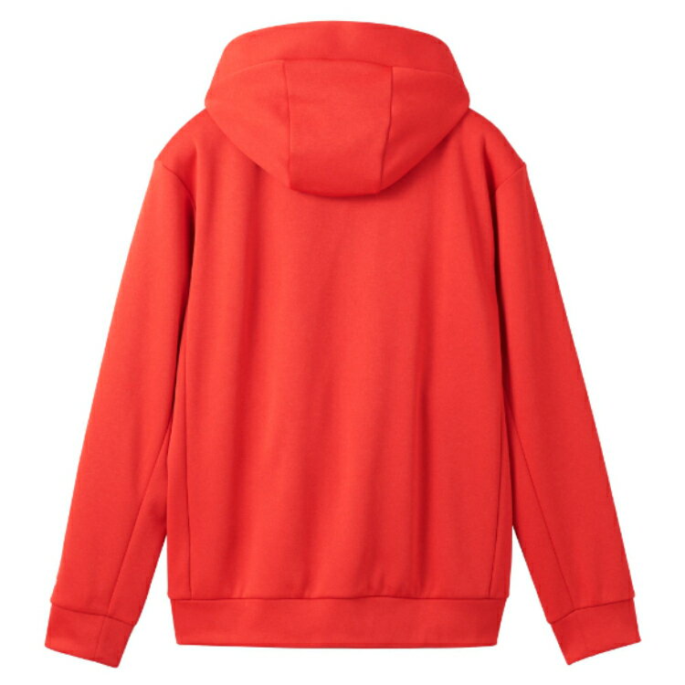DESCENTE デサント HEATNAVI TOUGH ウォーム フーディー レッド杢 XO ST4FSW46M RD01 | スポーツ スポーツウェア トレーニングウェア ウエア アウター 上着 フーディー フルジップ ユニセックス メンズ 男性 軽量 裏起毛 快適 保温性 防寒 寒さ対策 アウトドア