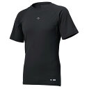 DESCENTE デサント 丸首半袖アンダーシャツ ブラック L DB5SUD10M BK00 | スポーツ スポーツウェア 野球 ソフトボール メンズ 野球ウェア 丸首ノースリーブアンダーシャツ ノースリーブ アンダーシャツ 野球グッズ 野球用具 野球道具 硬式野球 軟式野球(4)