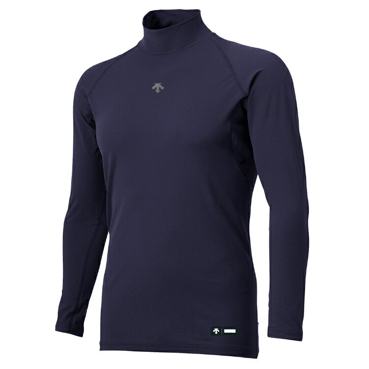 DESCENTE デサント ハイネック長袖アンダーシャツ ネイビー S DB5SUD21M NV00 | スポーツ スポーツウェ..