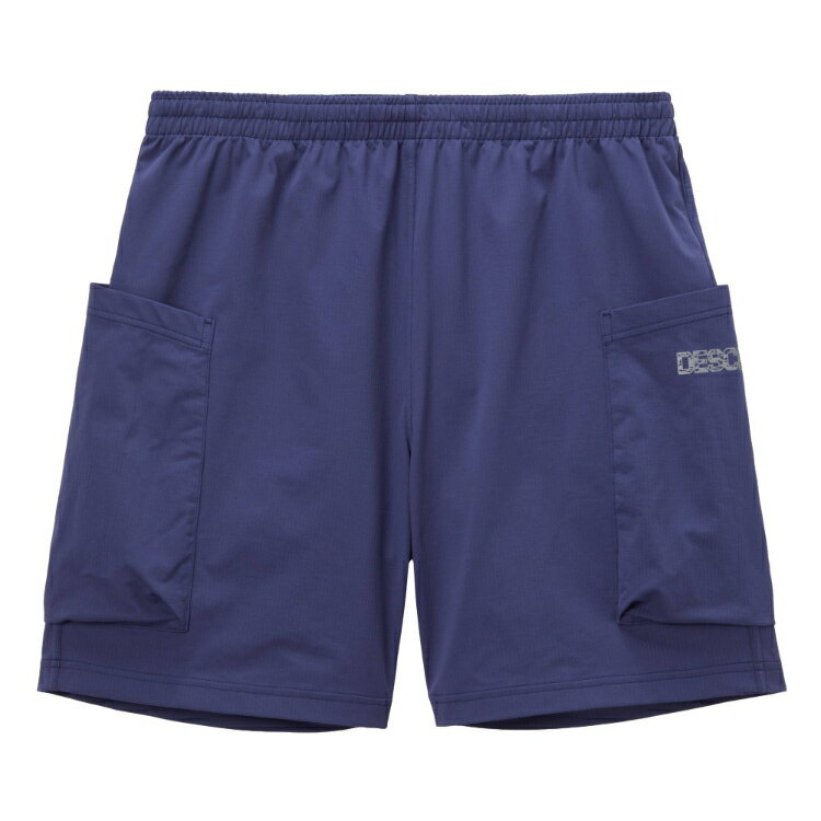 DESCENTE デサント ウォームアップハーフパンツ パープル L DV5FHP01U PL00 | スポーツウェア スポーツウエア ボトムス パンツ ズボン ハーフパンツ 膝丈 ストレッチ性 伸縮性 防風 吸汗 速乾性 再帰反射 バレーボール トレーニング ウォーミングアップ