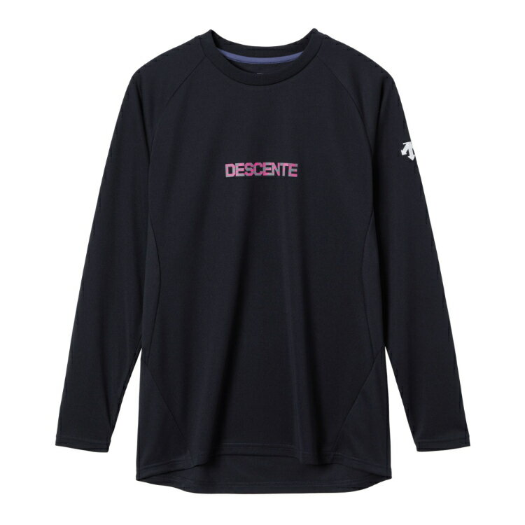 DESCENTE デサント 長袖バレーボールシャツ ネイビー S DV5FLT02U NV00 | スポーツウェア スポーツウエ..