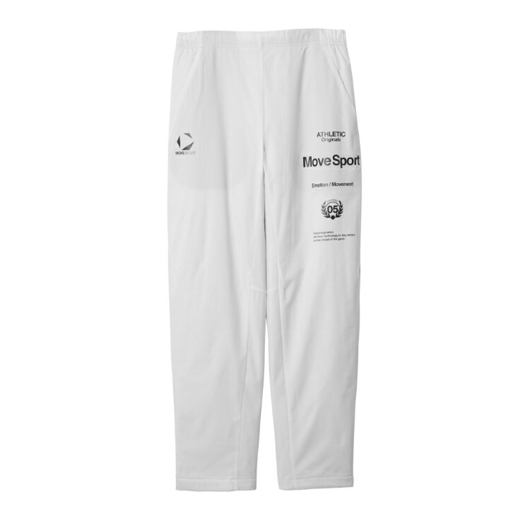DESCENTE デサント 【ACTIVE SUITS】THERMO オーセンティック ロングパンツ ホワイト S ST5FPZ32M WH00 | スポーツ ファッション ボトムス パンツ ズボン ロングパンツ 防風 はっ水 撥水 保温 防寒 ウィンドブレーカー トレーニングウェア トレーニング