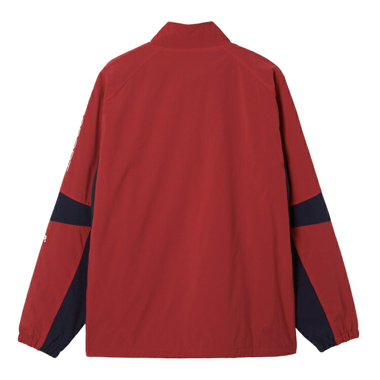 DESCENTE デサント HEATNAVIブラッシュド スタンドジャケット レッド O ST5FWB31M ...