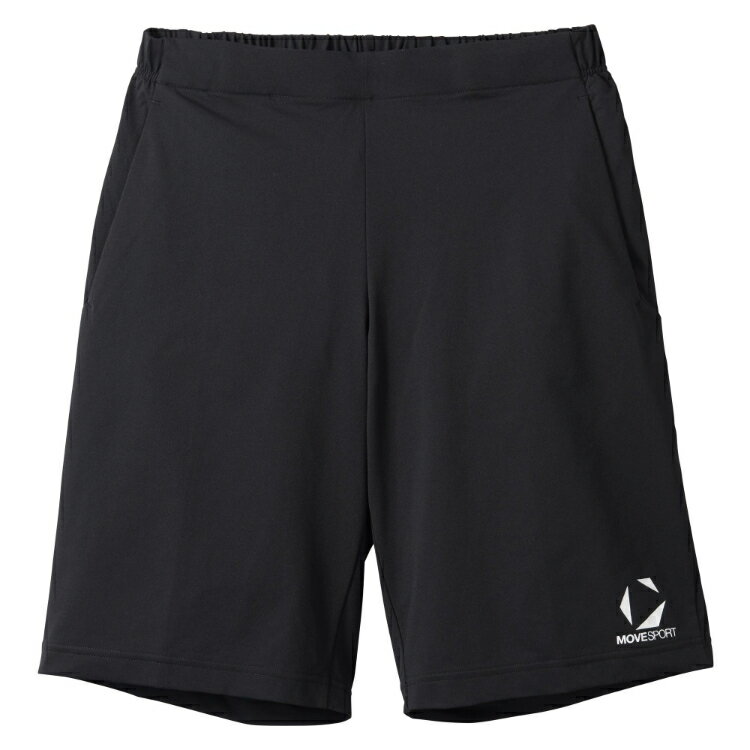 DESCENTE デサント トレーニングショートパンツ ブラック S ST5SHPT0M BK00 | スポーツ トレーニング ムーブスポーツ ドライメッシュ ビックロゴ ハーフパンツ ハーフパンツ トレーニング ウェア メンズ 2025春夏 吸汗速乾 UV UVカット