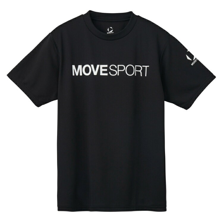 DESCENTE デサント ショートスリーブシャツ ブラック 2XO ST5SHTT2M BK00 | スポーツ トレーニング ウェア フィットネス 半袖シャツ 半袖 ショートスリーブシャツ メッシュ素材 メンズ サンスクリーン ムーブスポーツ メンズ 吸汗速乾 UVカット
