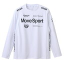 DESCENTE デサント オーセンティック SUNSCREEN TAIKYU テック長袖シャツ ホワイトxブラック L ST5SLT01M WHBK | スポーツ トレーニング ウェア フィットネス 長袖シャツ ロングスリーブシャツ メッシュ素材 メンズ ムーブスポーツ 吸汗速乾(4)