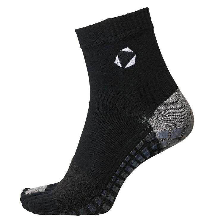DESCENTE デサント ソックス ブラック 23-25 SV6SSO06U BK00 | スポーツ ウェア 靴下 くつ下 くつした ソックス フットウェア フットウエア ショート丈 ショートソックス 5本指 フィット感 ユニセックス 男女兼用 メンズ レディース バレーボール