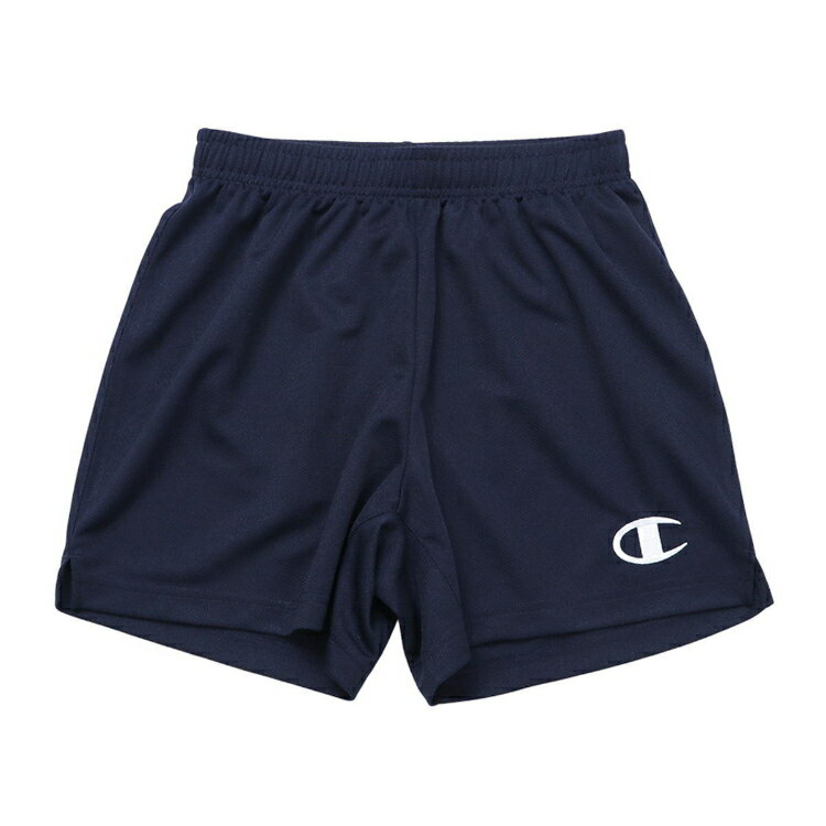 Champion チャンピオン SHORTS ネイビー XL CW-BV501 370 | ショートパンツ 短パン ハーフパンツ 半パン ボトムス スポーツパンツ ショート丈 レディース ウィメンズ ウエストゴム 吸汗速乾 トレーニングウェア スポーツウェア ランニングウェア