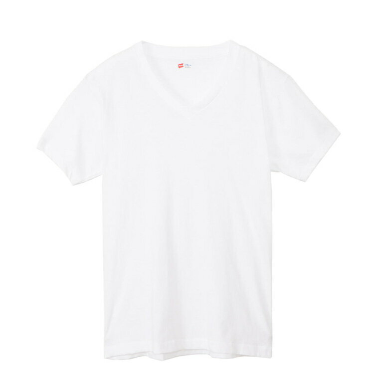 Hanes チャンピオン アオラベルVネックTシャツ 3P ホワイト L HM2125G 10 | ファッション Tシャツ 半袖 インナー 肌着 3枚入り アンダ..
