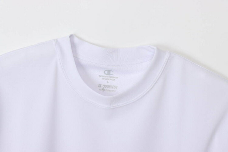 HANES ヘインズ SHORT SLEEVE ホワイト Mサイズ C3-XS395 10 | スポーツ 運動 服 衣類 ウエア ウェア トップス ショートスリーブ Tシャツ 半袖 着心地 デザイン 吸汗速乾 抗菌防臭 ワッペン 機能性 ブランド シンプル おすすめ M 素材 マルチ ホワイト