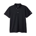 HANES ヘインズ BD POLO ブラック Lサイズ C3-XS397 90 | スポーツ スポーツウエア ウエア 服 衣類 トップス 半袖 ショートスリーブ シャツ ポロシャツ 素材 ポリエステル 機能性 抗菌防臭 吸汗速乾 ロゴ 刺繍 ブランド L ブラック