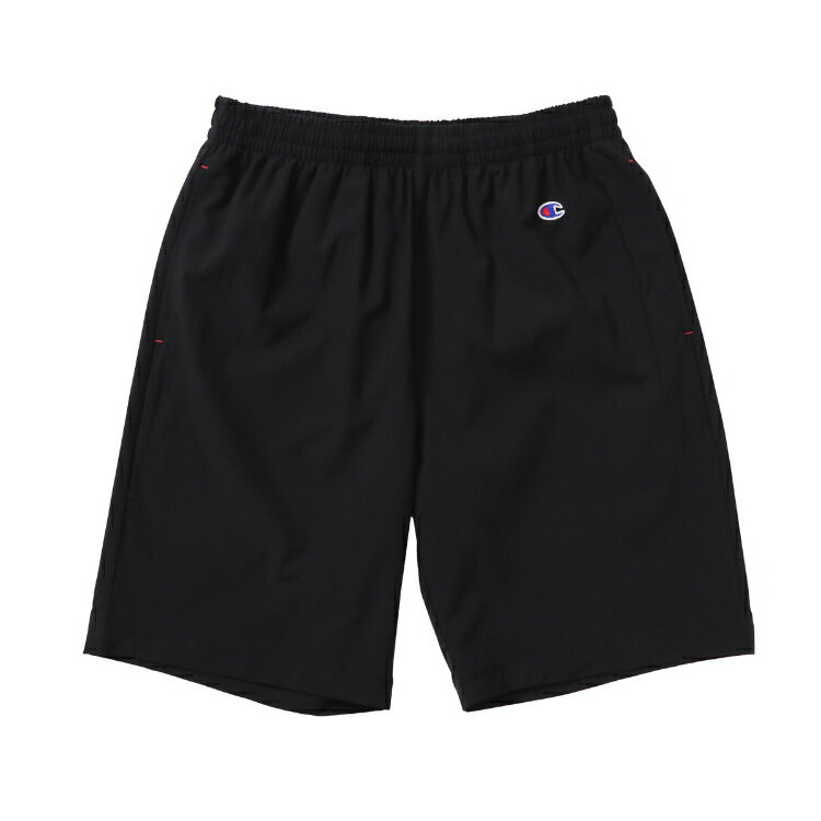 CHAMPION チャンピオン SHORTS ブラック XL C3-BS521 90 | ファッション メンズファッション レディース ユニセックス ショートパンツ ハーフパンツ オーバーサイズ ベーシック カジュアル ジャージ 部屋着 男性用 女性用 セットアップ