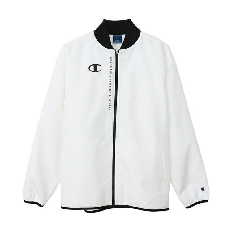 Champion チャンピオン WIND BREAKER JAC ホワイト M C3-ASC17 10 | ファッション メンズファッション ..
