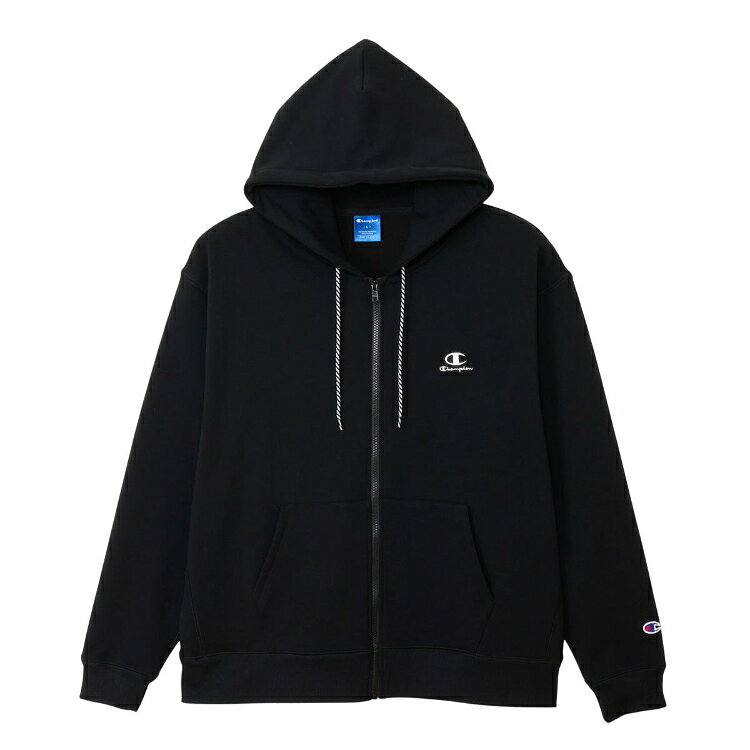 Other - Champion チャンピオン TWT ZIP HOODED ブラック XL C3-CS114 90 | ファッション メンズファッション トップス パーカー フーディ ジップフーデッドスウェット 吸汗速乾 裏毛 スポーツ チームウェア アウトドア ロゴ 刺繍 シンプル おしゃれ 秋冬服