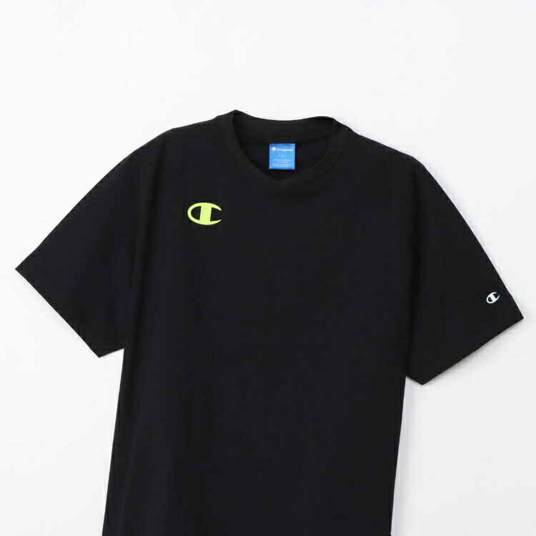 Champion チャンピオン SHORT SLEEVE ブラック XL C3-CVC26 90 | ファッション メ...